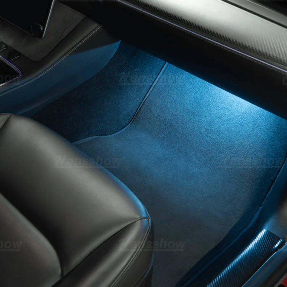 Model 3 Highland Footwell Lights in classic White color