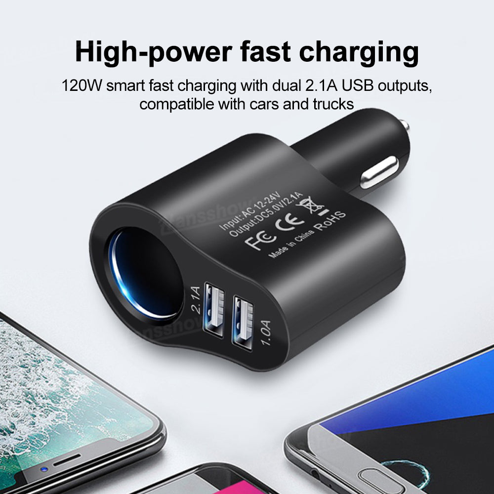 Model Y Juniper 3-in-1 Charger Adapter side angle