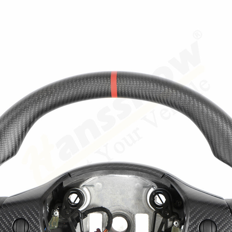 Model 3/Y Full Carbon Fiber Steering for Tesla Model Y