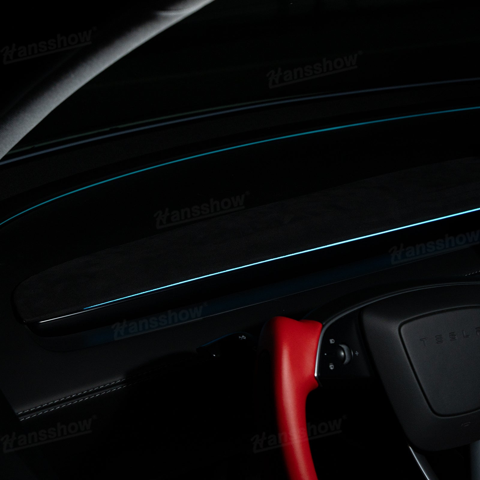 Streamer Ambient Light for Tesla Model Y & 3 vehicle aesthetic