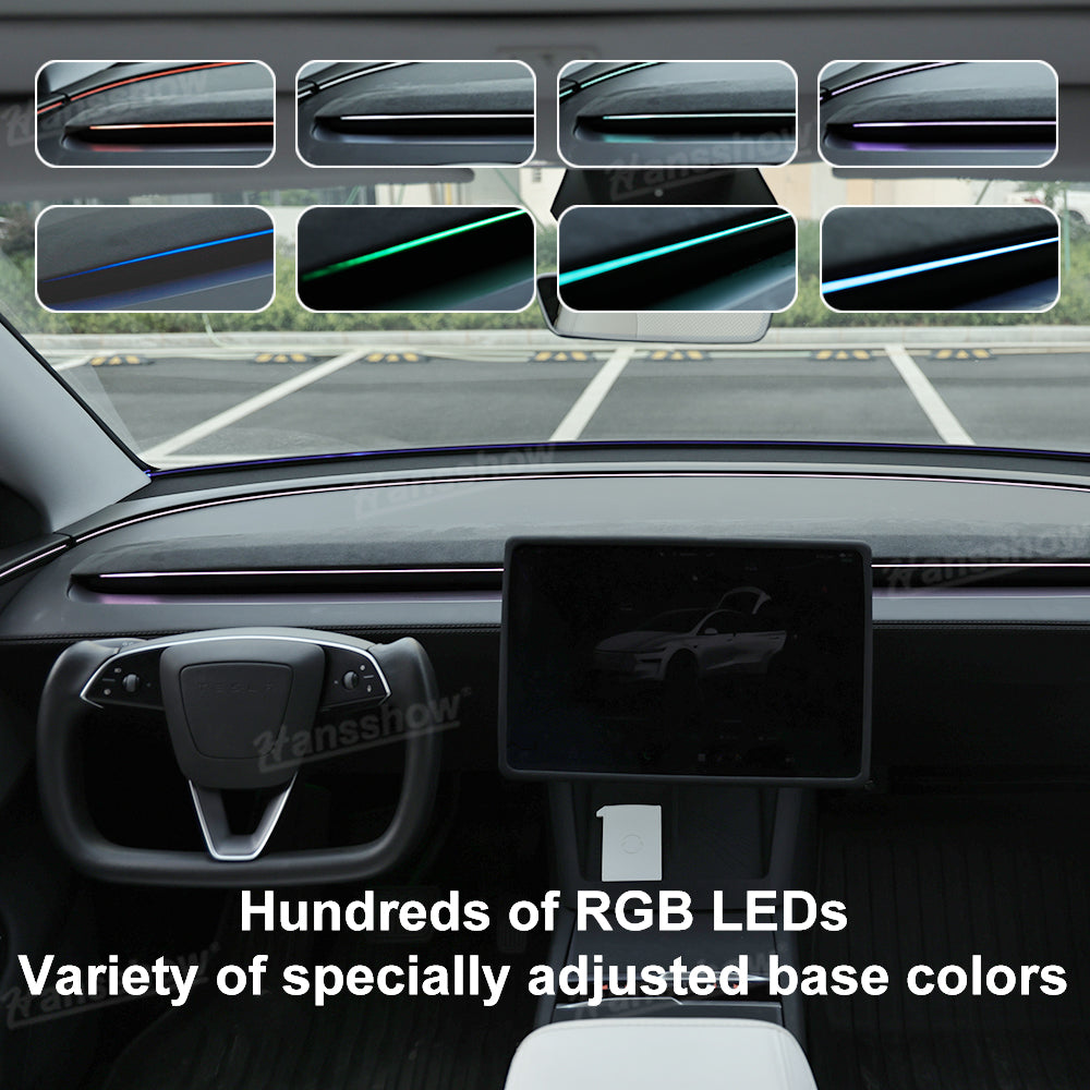 Streamer Ambient Light for Tesla Model Y & 3 dynamic lighting effects
