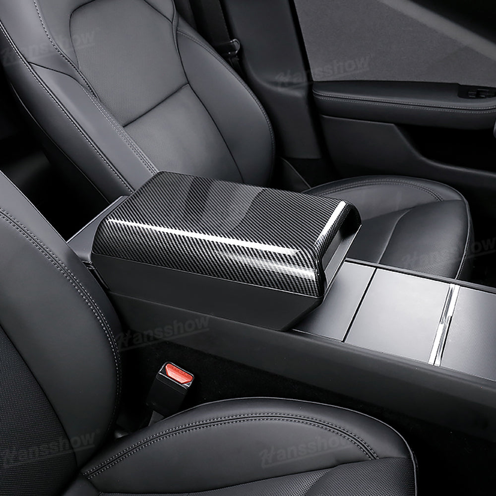 Model Y Juniper Armrest Pad ergonomic design close-up