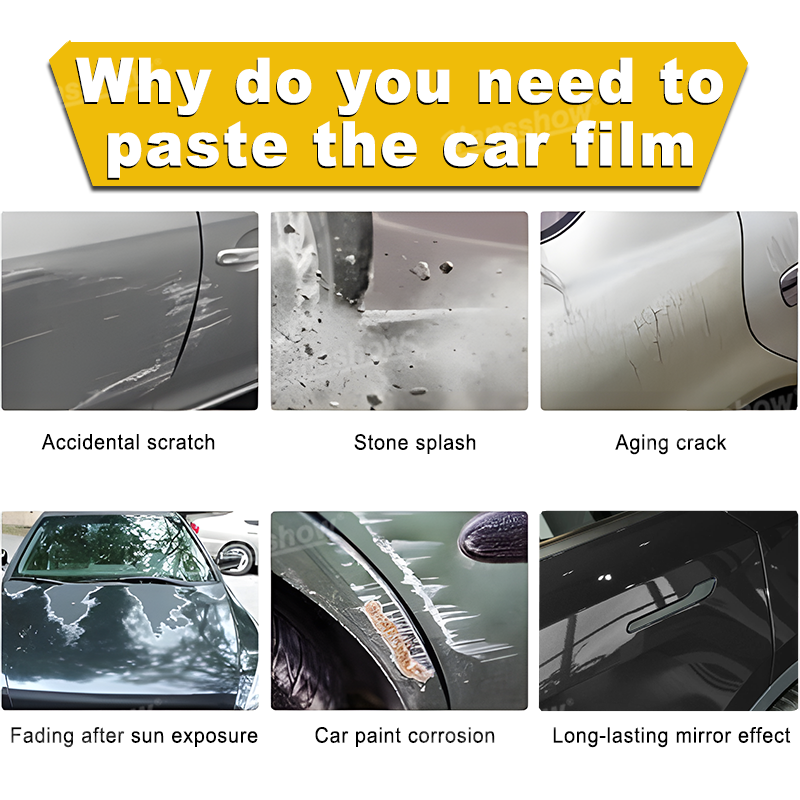 Model Y DIY Color PPF Protection Film Kit rear view