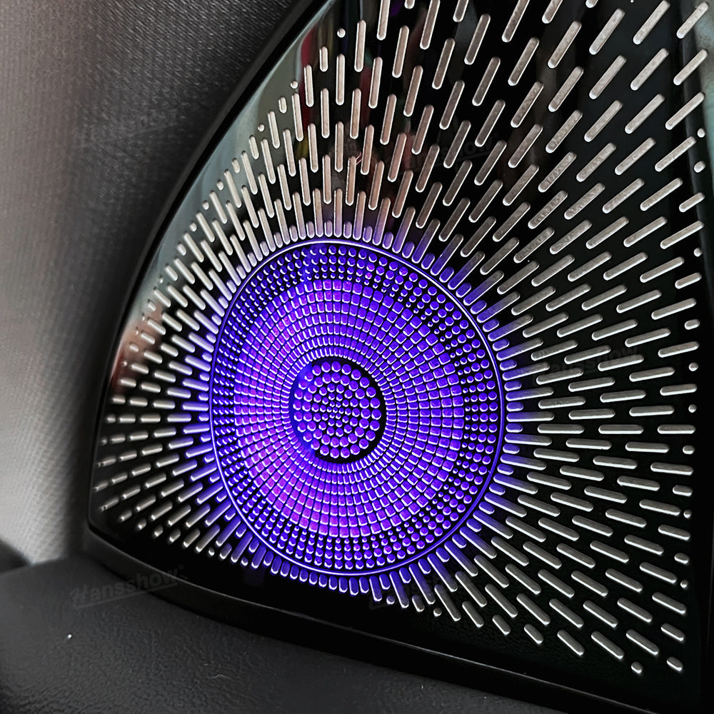 Model 3/Y Ambient Lighting Kit Dragon Scale Style color variations