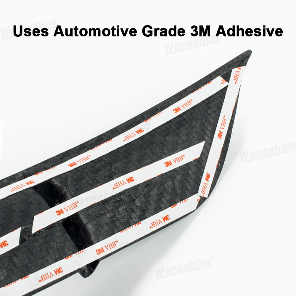 Rear view of Model Y Juniper Rear Diffuser highlighting aerodynamic fins