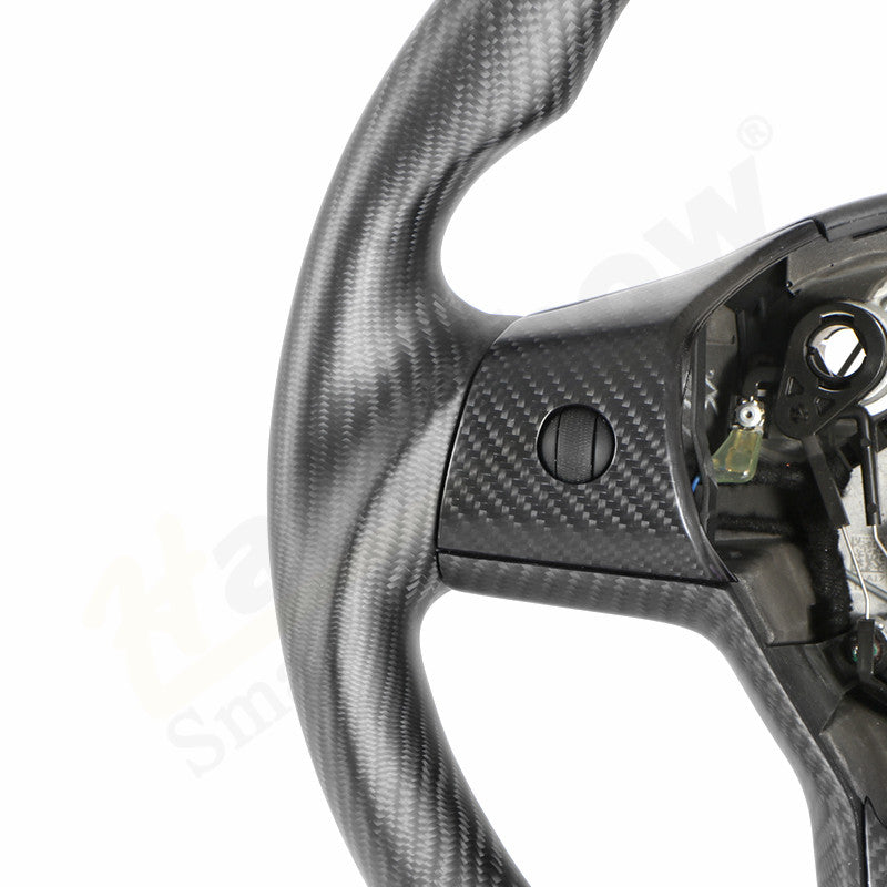 Model 3/Y Full Carbon Fiber Steering for Tesla Model Y