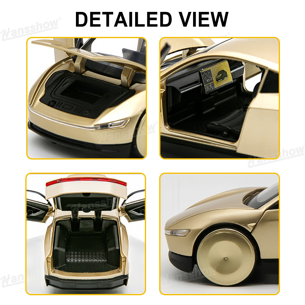 1:32 Cybercab Robotaxi Autonomous Collectible Diecast Alloy Model Car