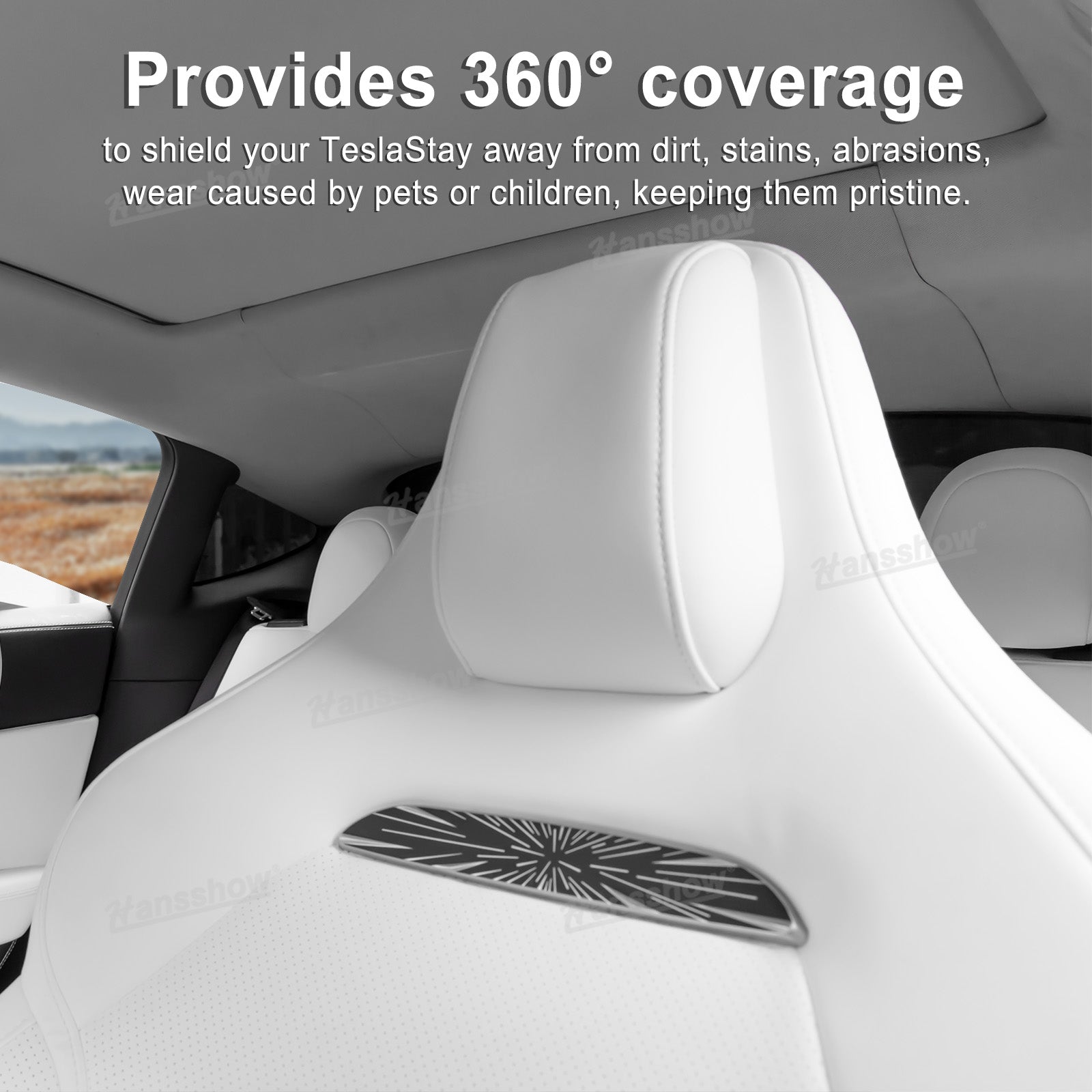Model Y/3 NAPPA Leather Seat Replacement - Color Options