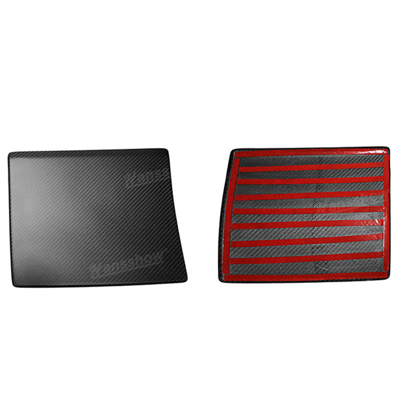 Model Y/3 Highland Backseat Cover Seat Back Overlays - Side Angle