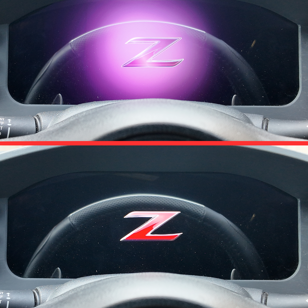 APEX 370Z cluster Z boot animation
