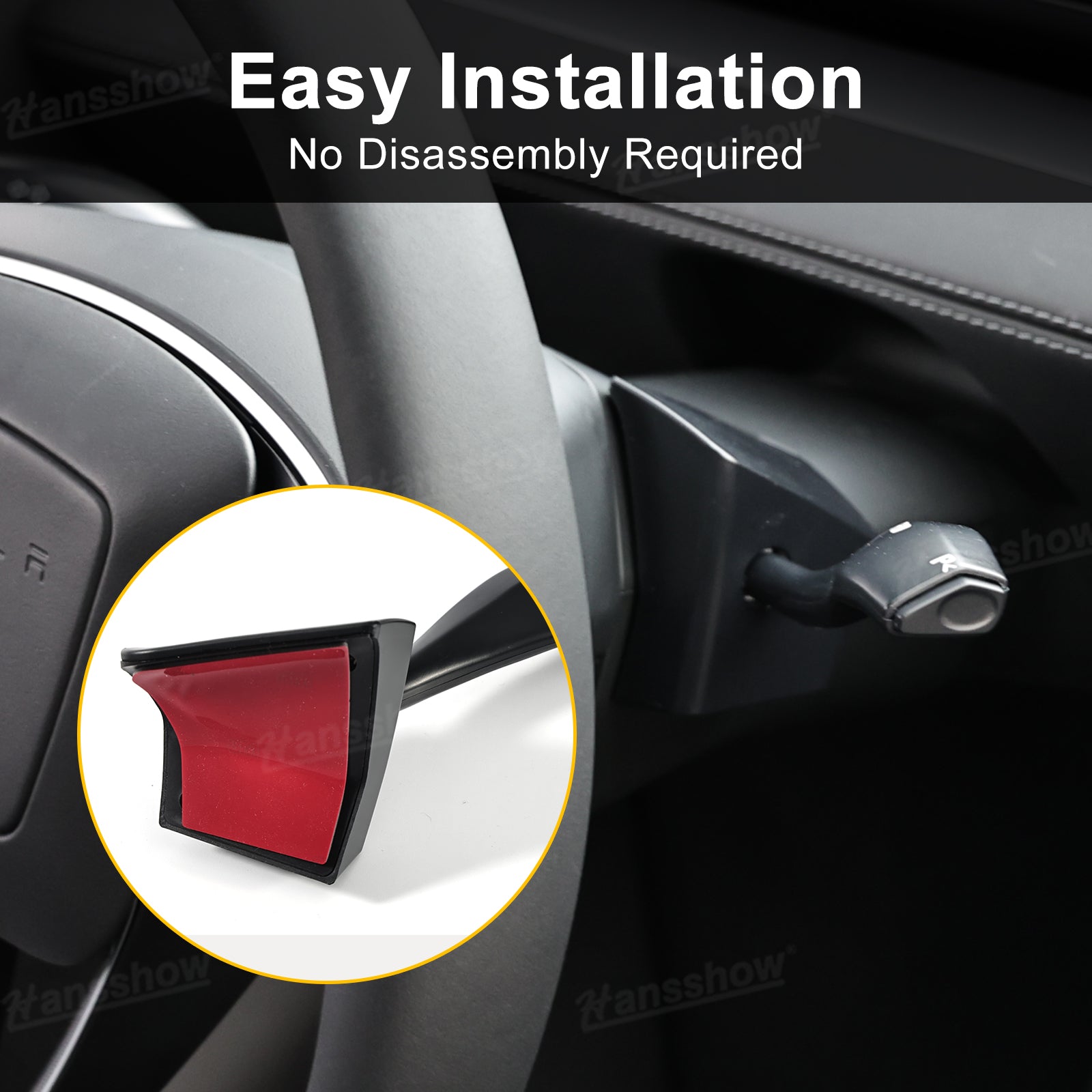 Model Y Juniper Gear Shift Control Stalk user interaction