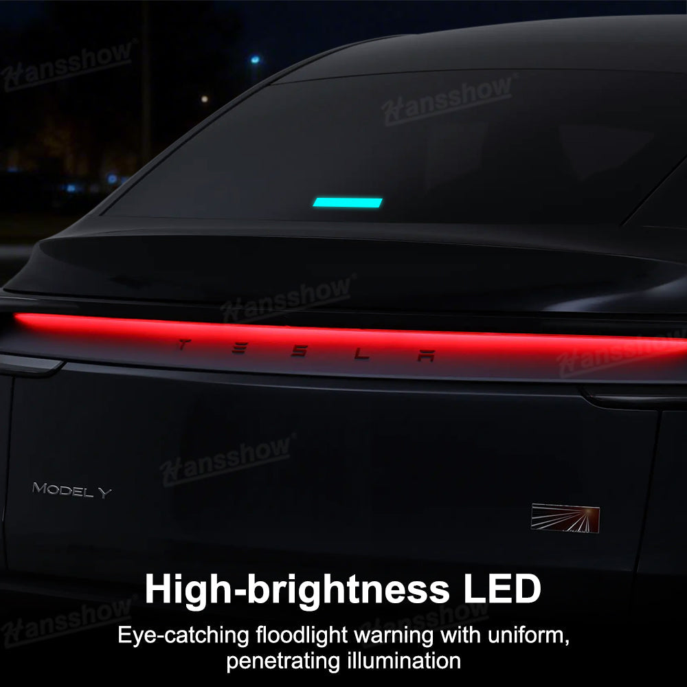 Model Y Juniper Ambient Lighting in blue Autopilot mode