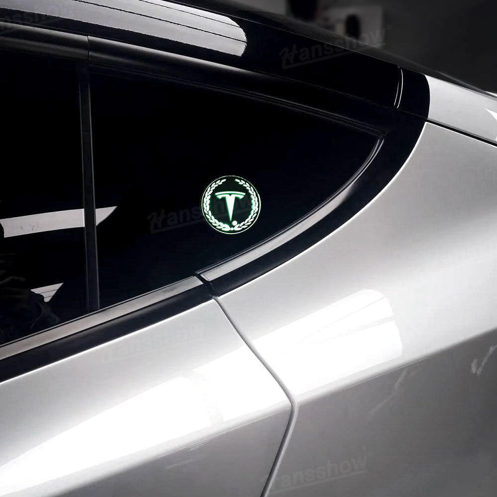 Triangle Window Acrylic Ambient Light for Tesla Model Y ambient glow