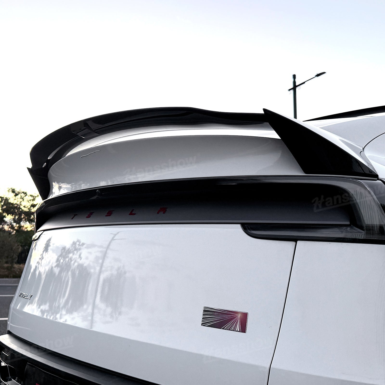 Model Y Juniper ABS Body Kit Performance Style Front Lip - detailed view