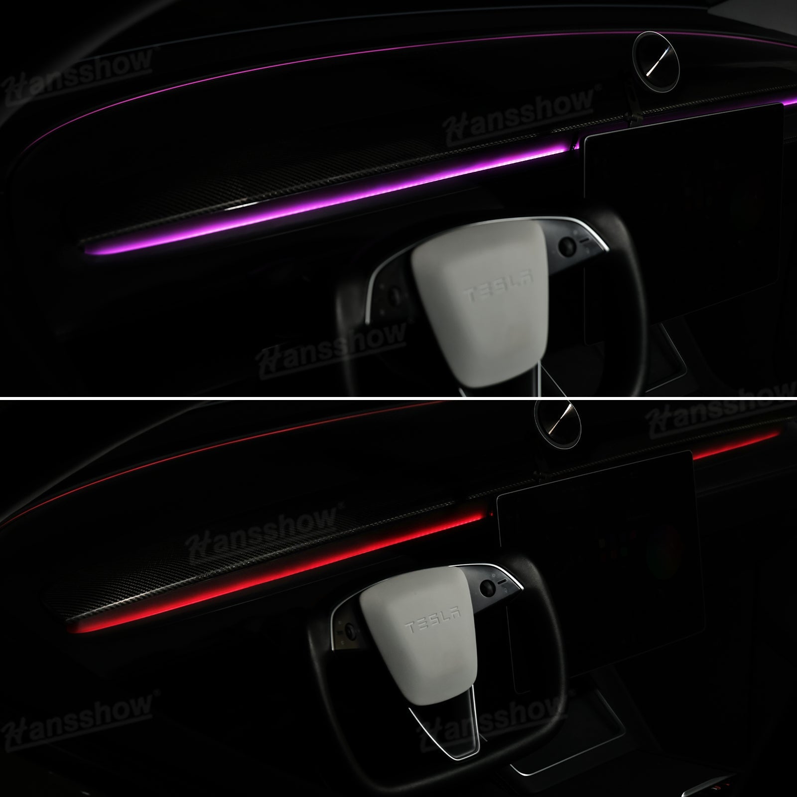 Model Y Juniper Ambient Light 3.0 installation process overview