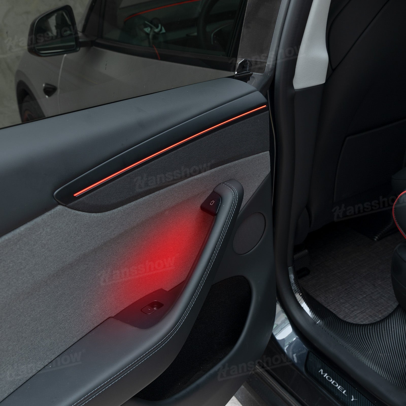 Model Y Ambient Lighting Door Handle Bowl Lights kit components