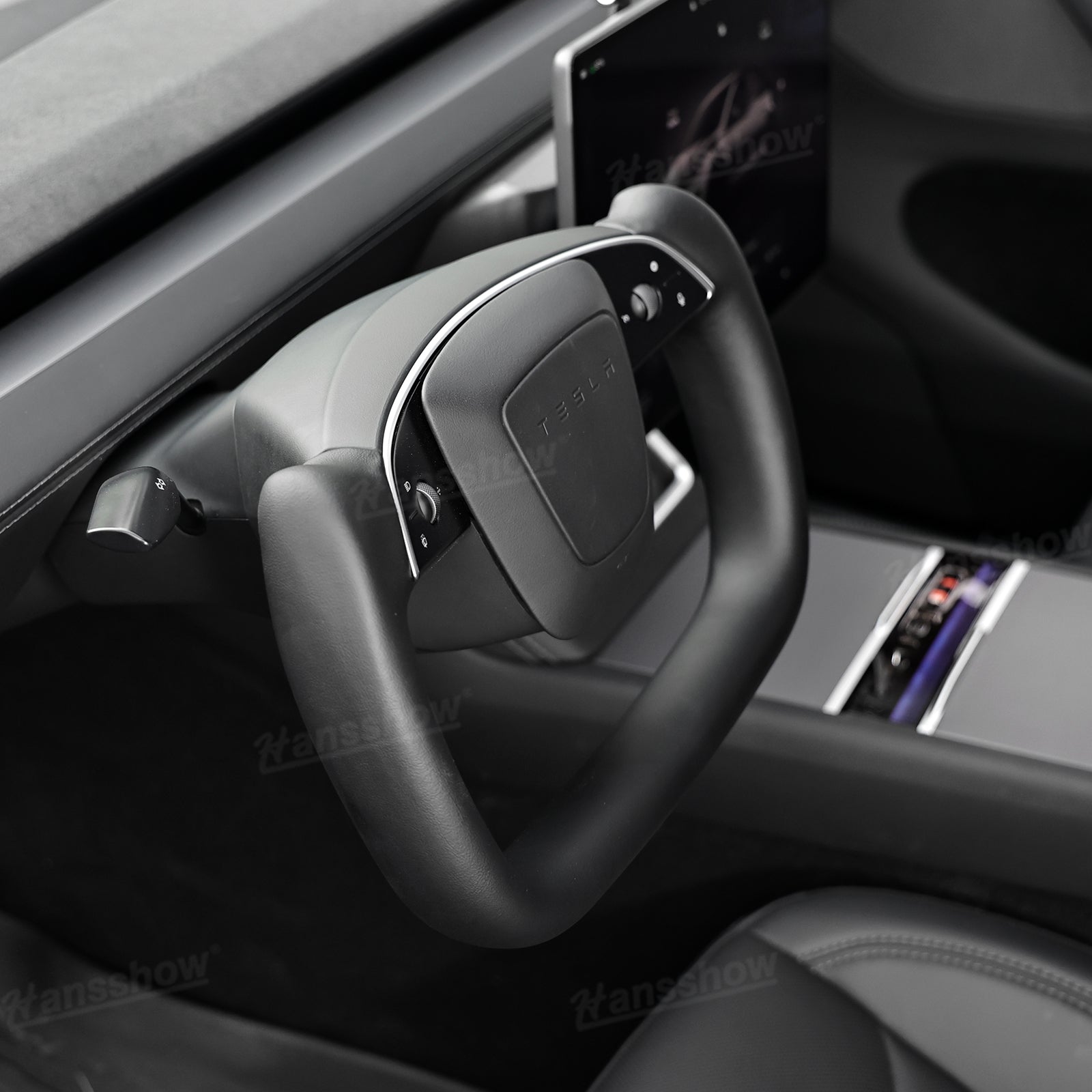 Model Y Yoke Steering Wheel Nappa installation process
