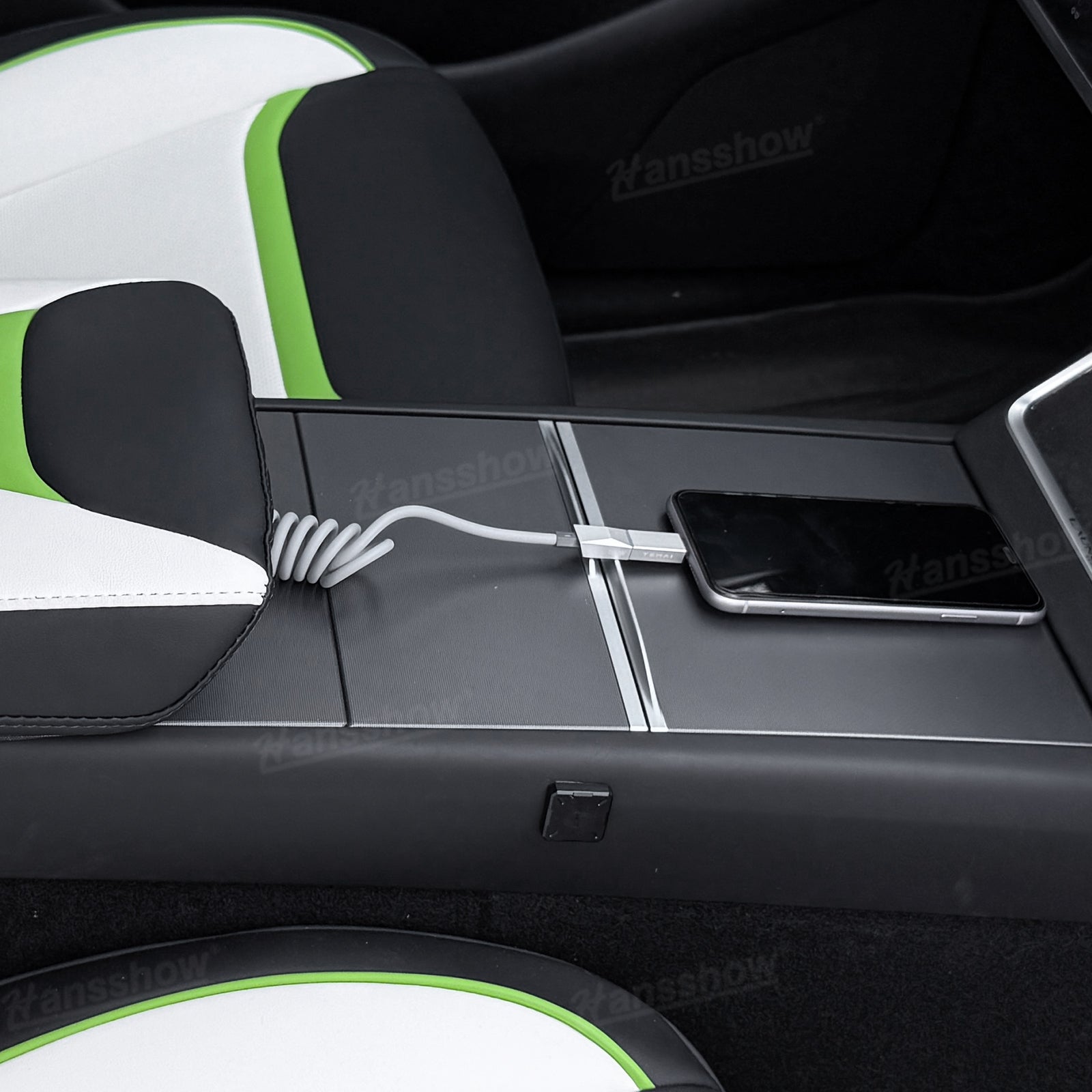 100W Fast Charging Retractable Cable with Cyber-Inspired Design & Magnetic...