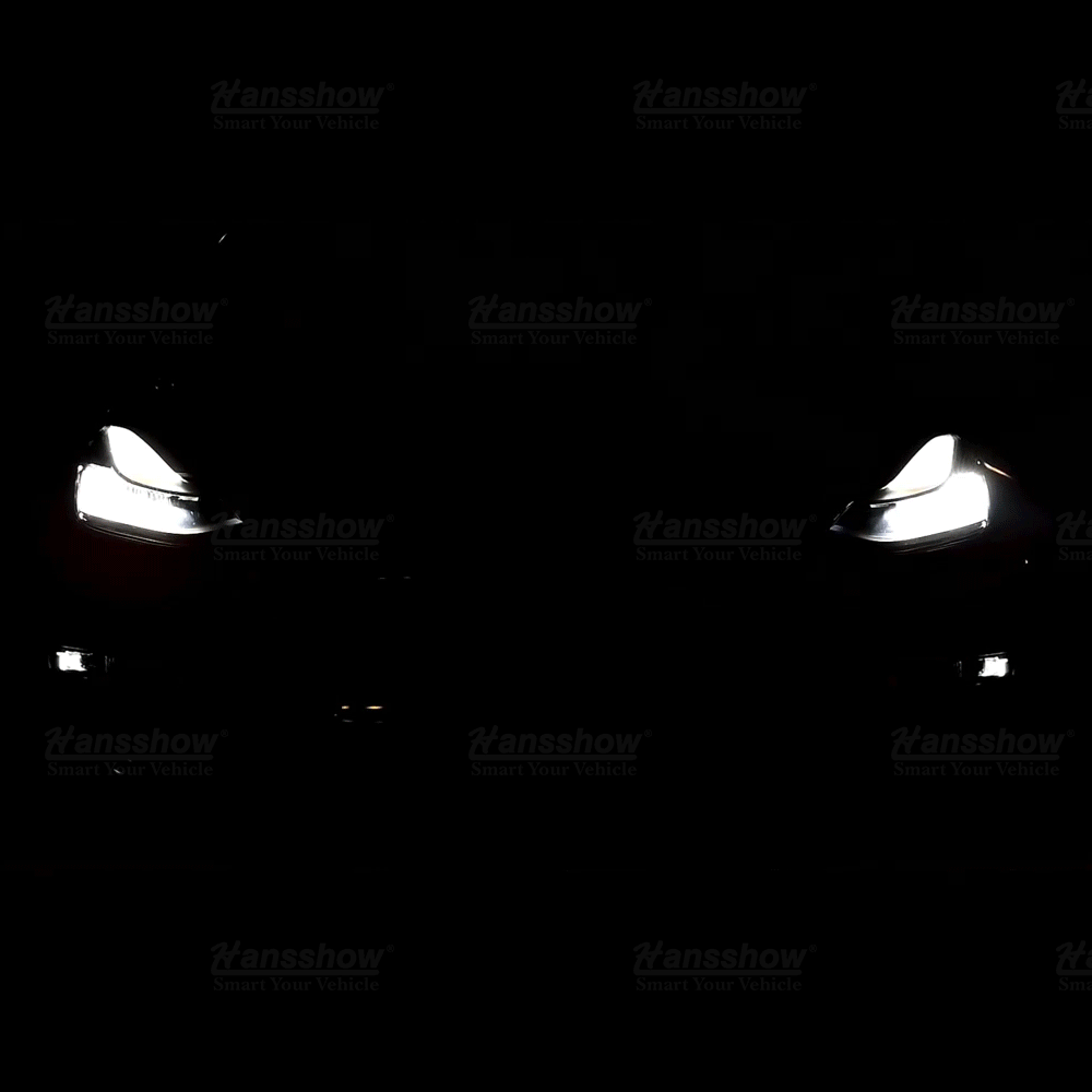 Model Y/3 Front Fog Light LED with Turn Assist - front view