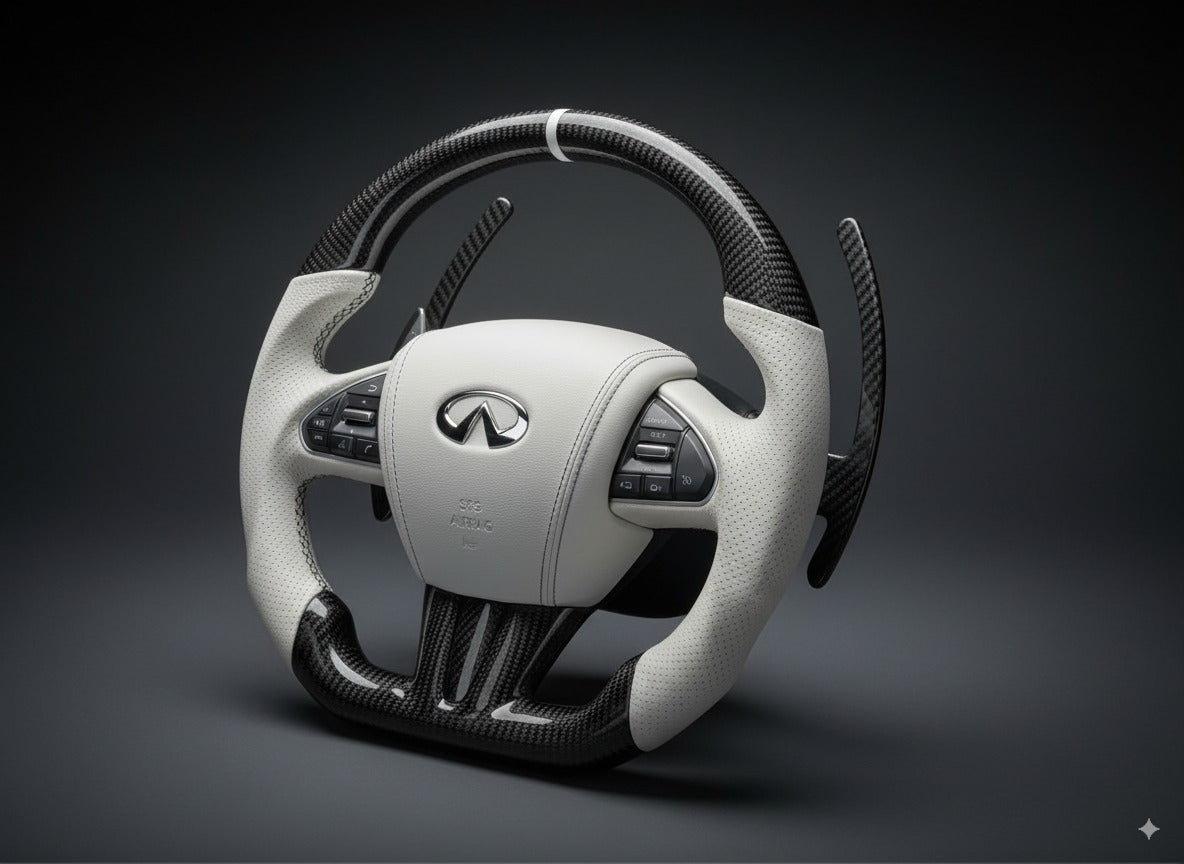 Infiniti Q50/Q60 Carbon Fiber Steering Wheel
