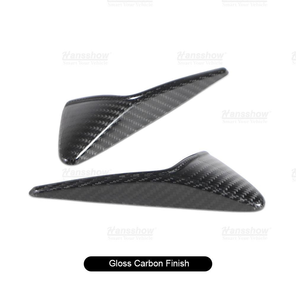 Real Carbon Fiber Side Camera Turn Signal Cover for Model 3/Y for Tesla Model Y