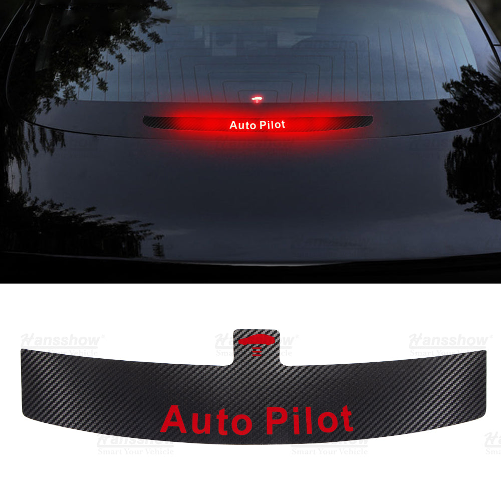 High-mounted Lamp Garnish For Tesla Model 3 & Model Y - side angle