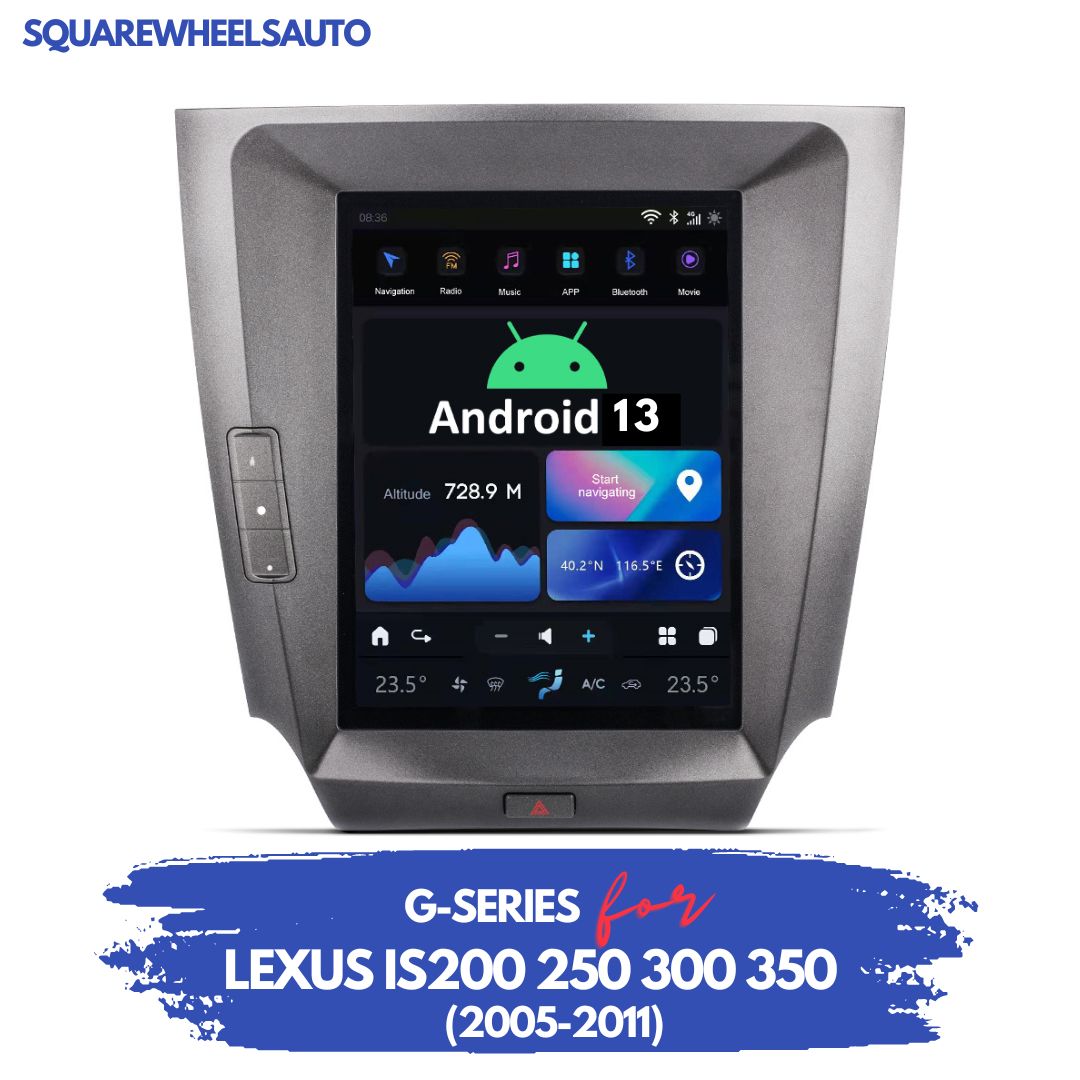 G-Series Android Touchscreen for Lexus IS200 250 300 350 (2005-2011)