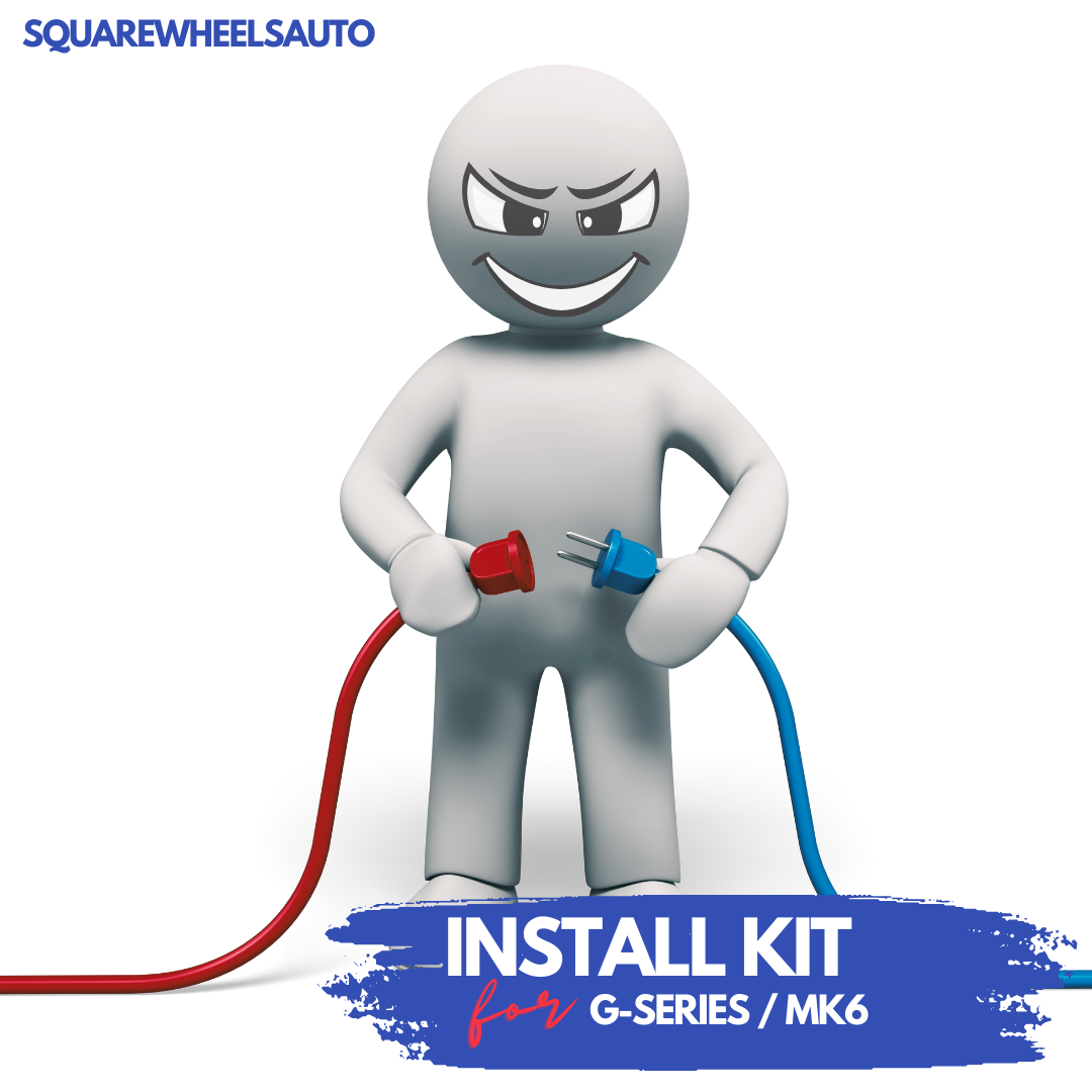 Spare Wiring/Install Kit for Squarewheels Headunits