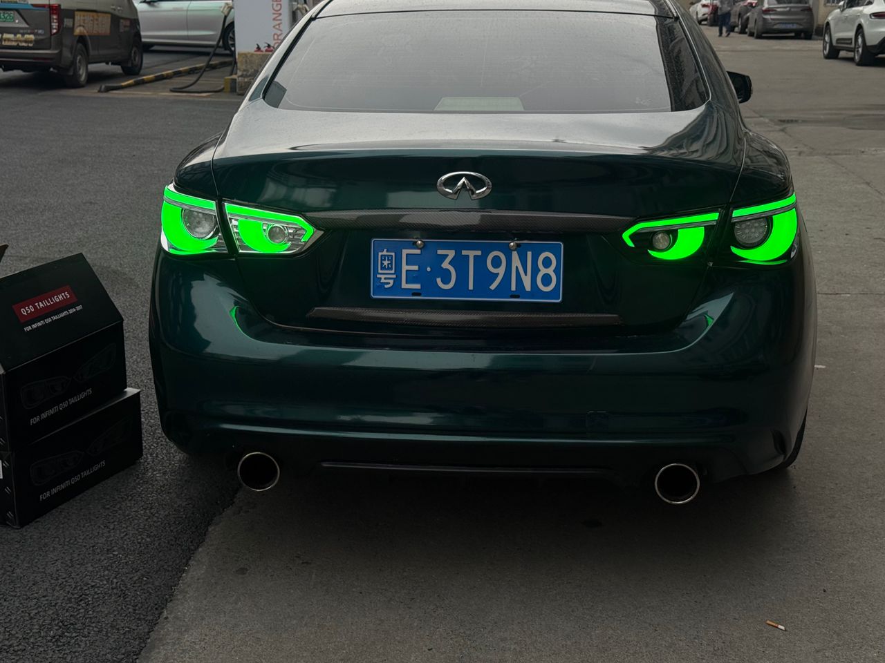 RGB Animated Tail Lights for Infiniti Q50 (2014-2017)