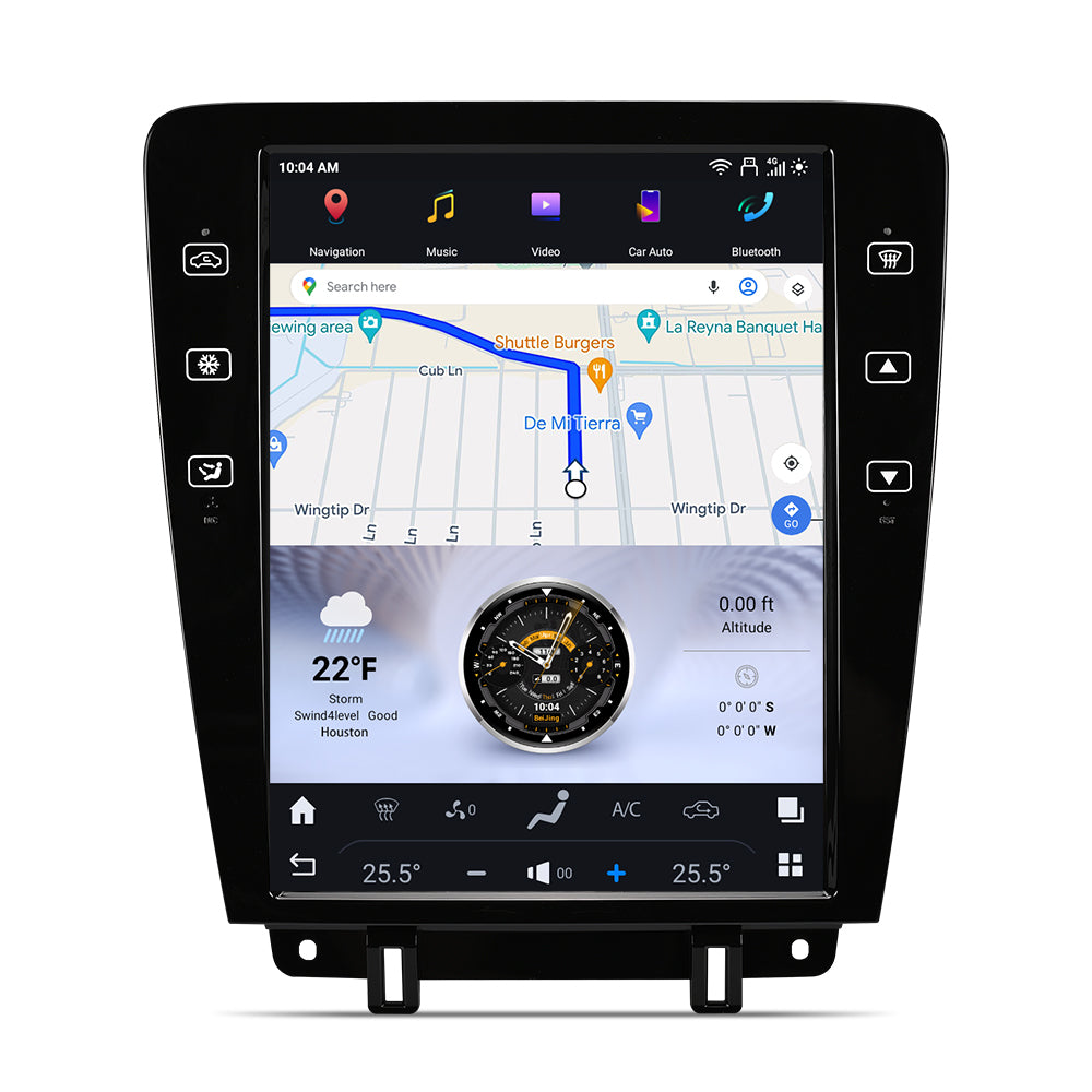 Ford Mustang (2015-2020) Android Head Unit | SquareWheels G-Series