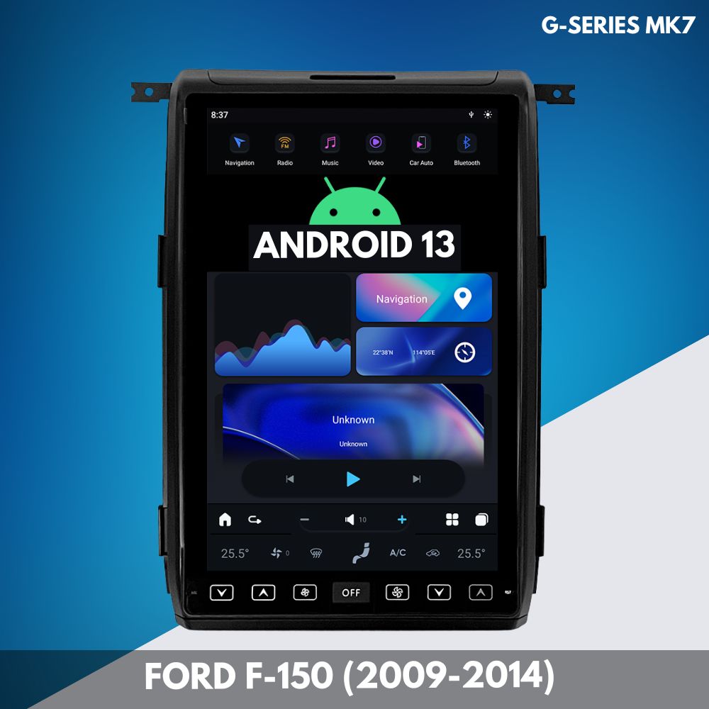 Ford F150 (2009-2014) Android 13 Touchscreen Headunit