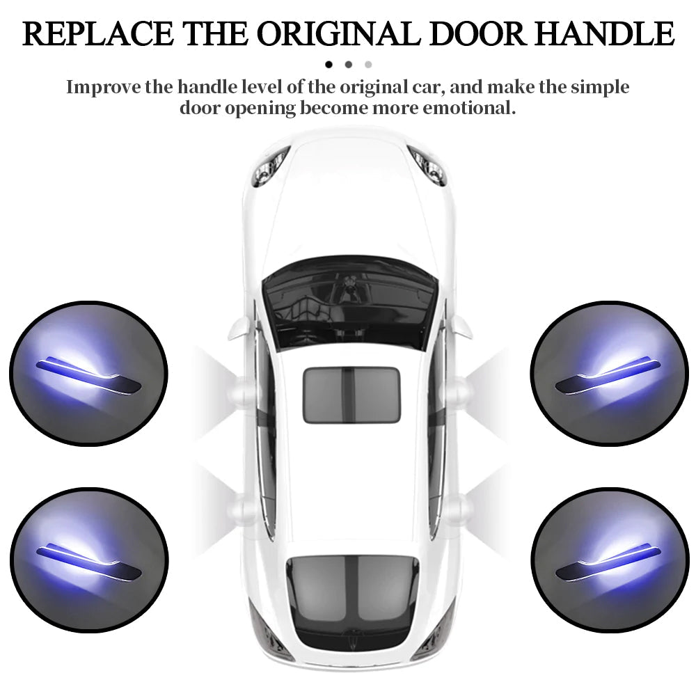 Model 3/Y Auto Present Door Handle V3 installed on Tesla Model Y
