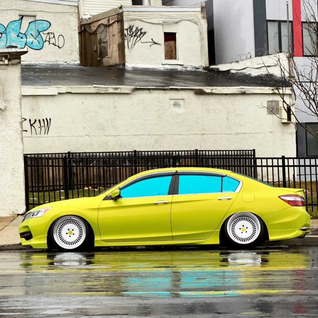 Reflective Window Tint — Bellagio Blue