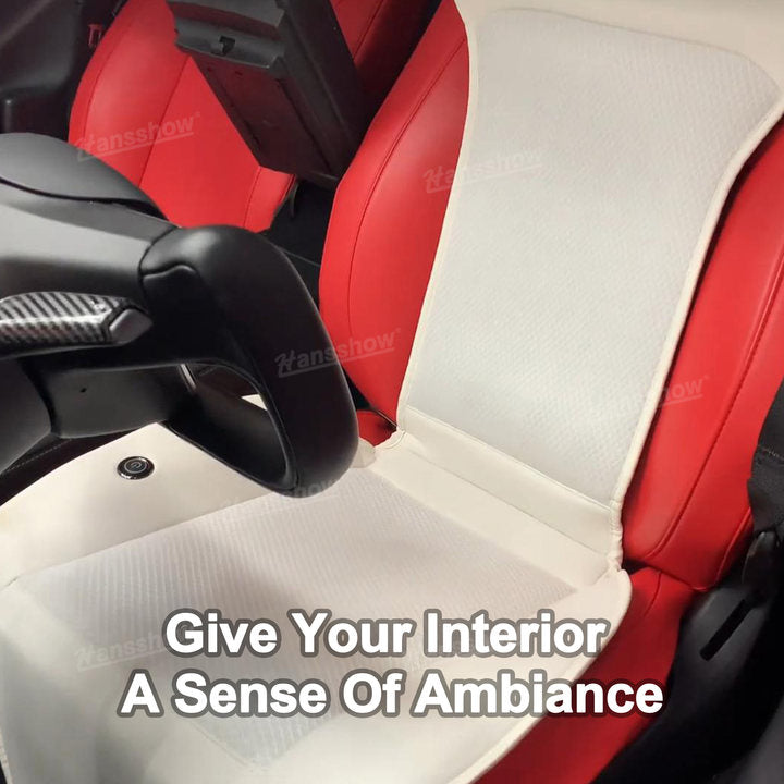 Model 3&Y Cooling Seat Cover showcasing comfort