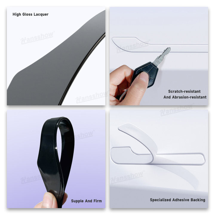 Model Y/3 Door Handle Sticker Anti Scratch Wrap detail close-up