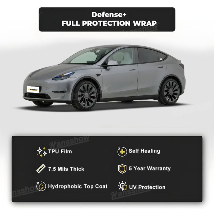 Model Y DIY Color PPF Protection Film Kit self-healing feature