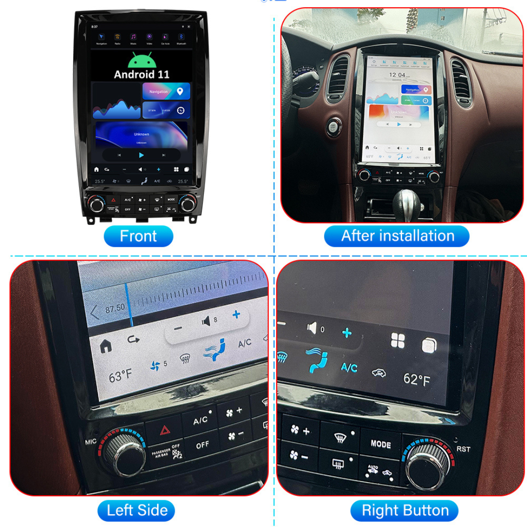 Infiniti QX50 (2015-2017) Android 13 G-Series Headunit