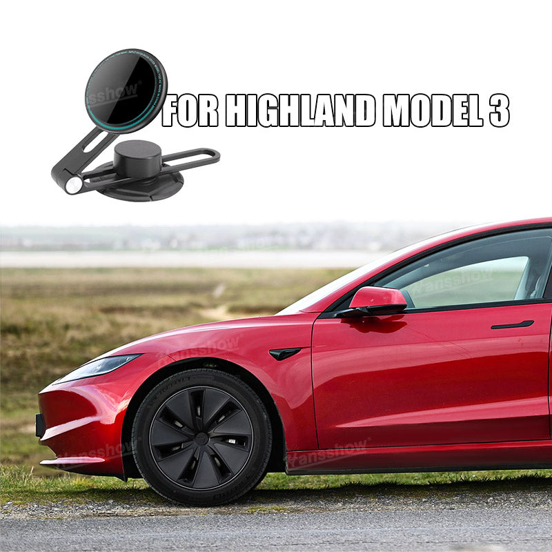 Tesla Car Rechargeable Phone Holder Mount in Model X