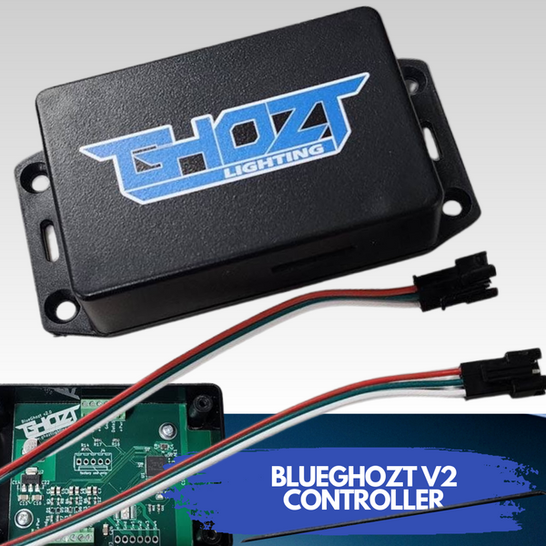 BLUEGHOZT V2 Addressable LED Controller (for RGB, RGBW light strips & halos)