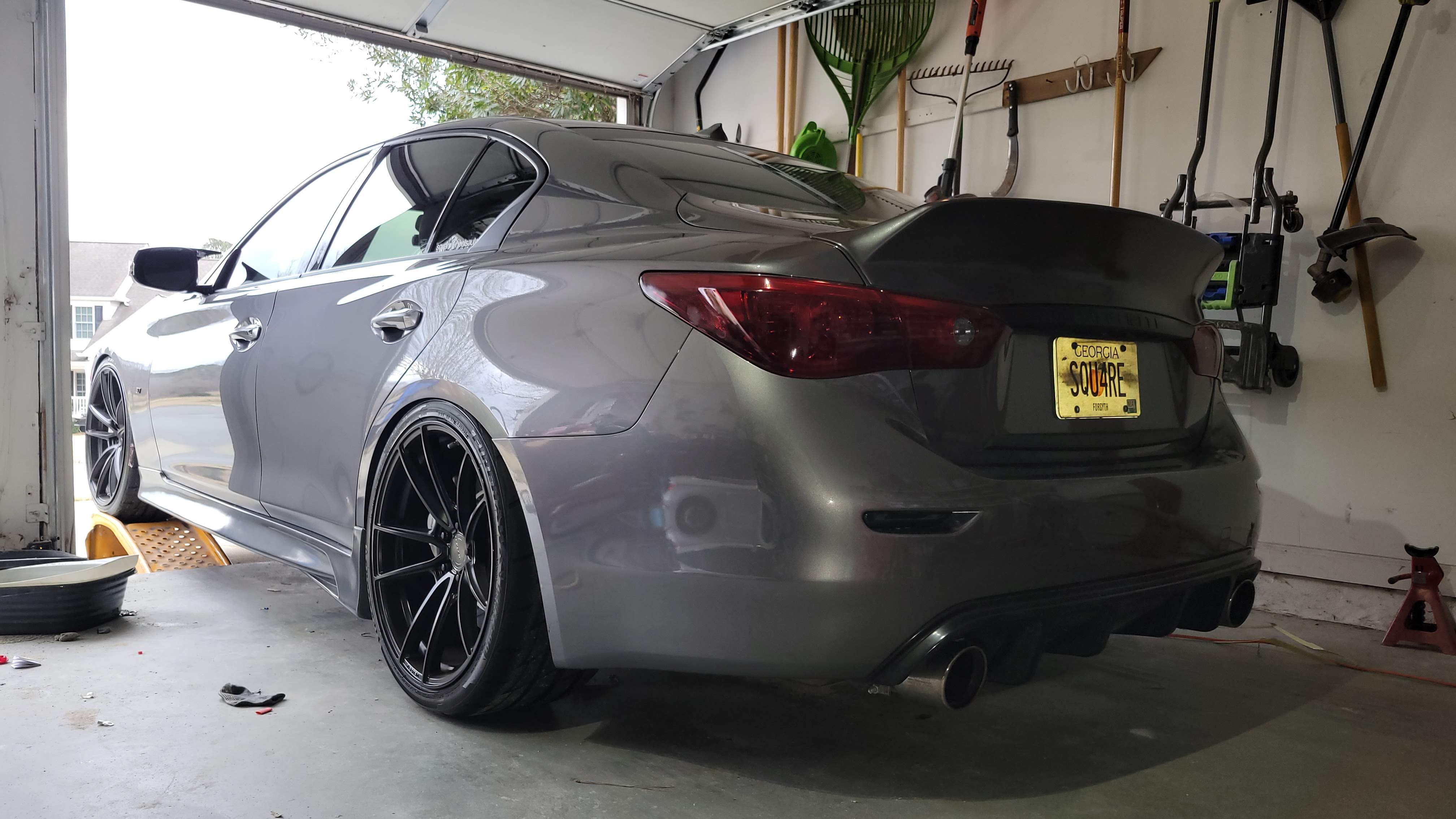 Krotov High-Kick Rear Spoiler Duck-Tail for Infiniti Q50 (Open Box)