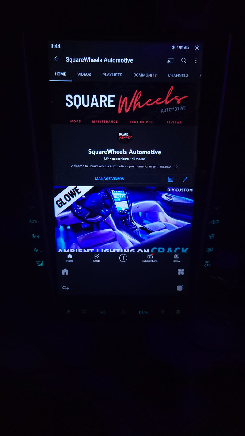 G-Series Tesla-Style Screen for Infiniti Q50 & Q60 (AKA Mark6 MK6)