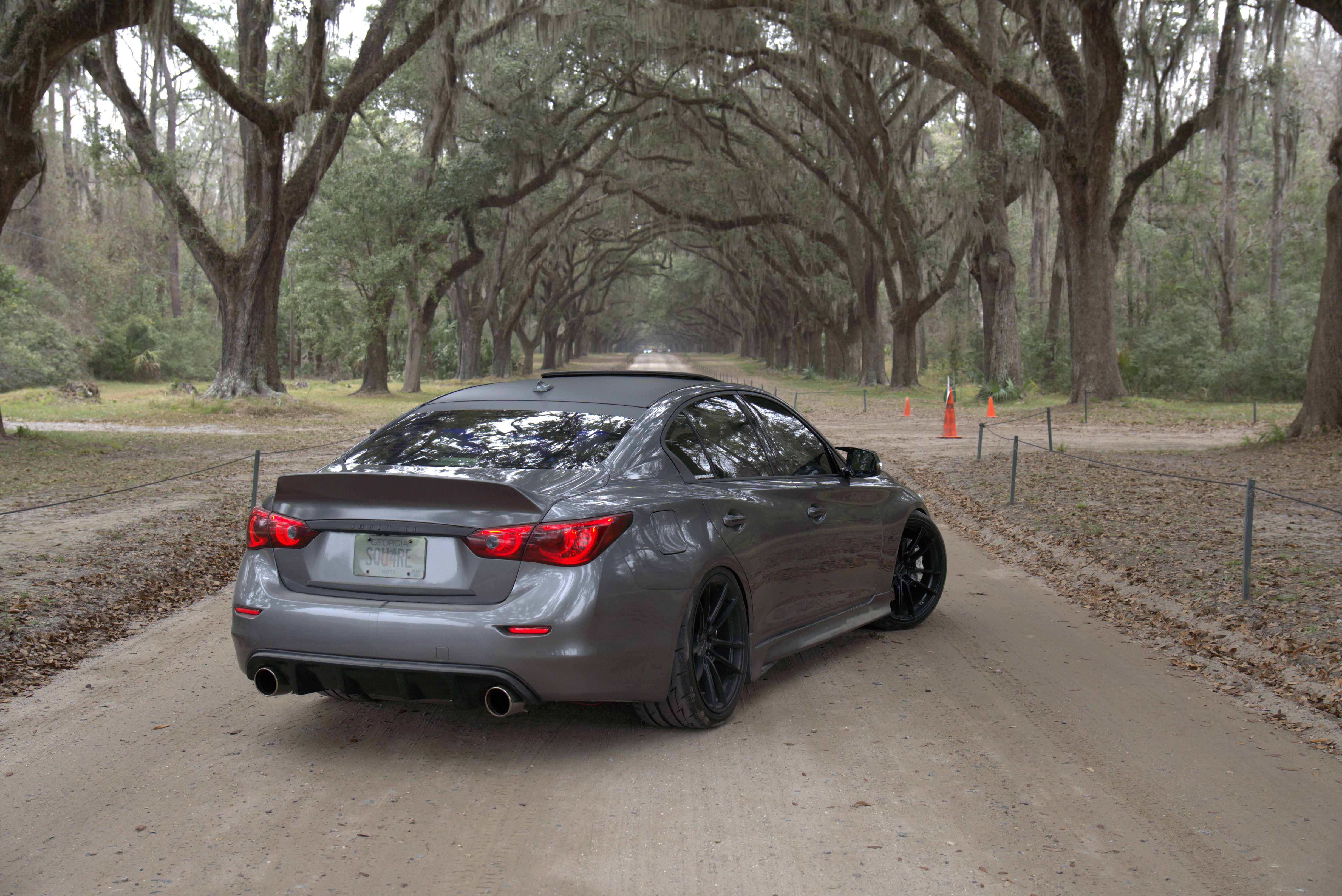 Krotov High-Kick Rear Spoiler Duck-Tail for Infiniti Q50 (Open Box)