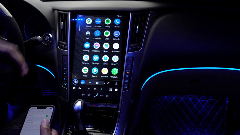 G-Series Tesla-Style Screen for Infiniti Q50 & Q60 (AKA Mark6 MK6)
