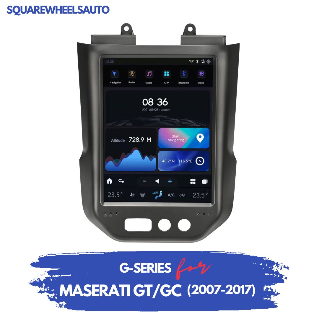 Complete Maserati Upgrade Guide: Head Units & Clusters for GT/GC, Gran Turismo GT