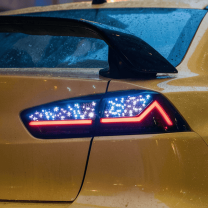 Mitsubishi Lancer 08-18 RGB Tail Lights 30 Custom Digital Patterns