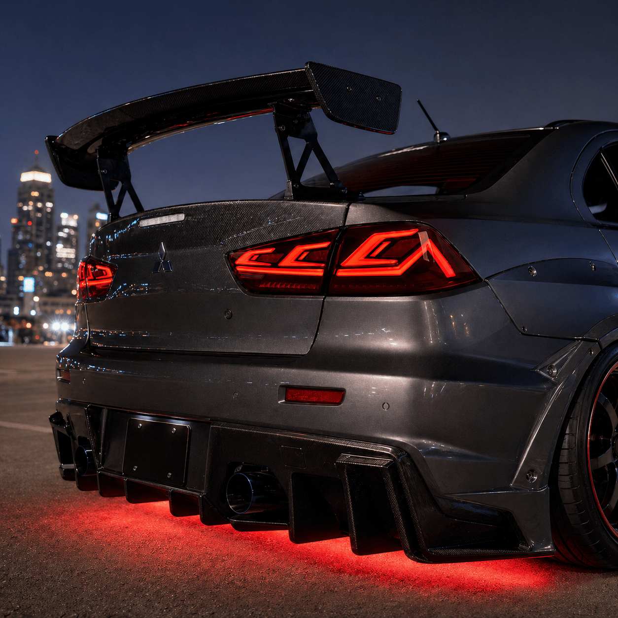 Mitsubishi Lancer Evo 08-18 RGB Tail Lights