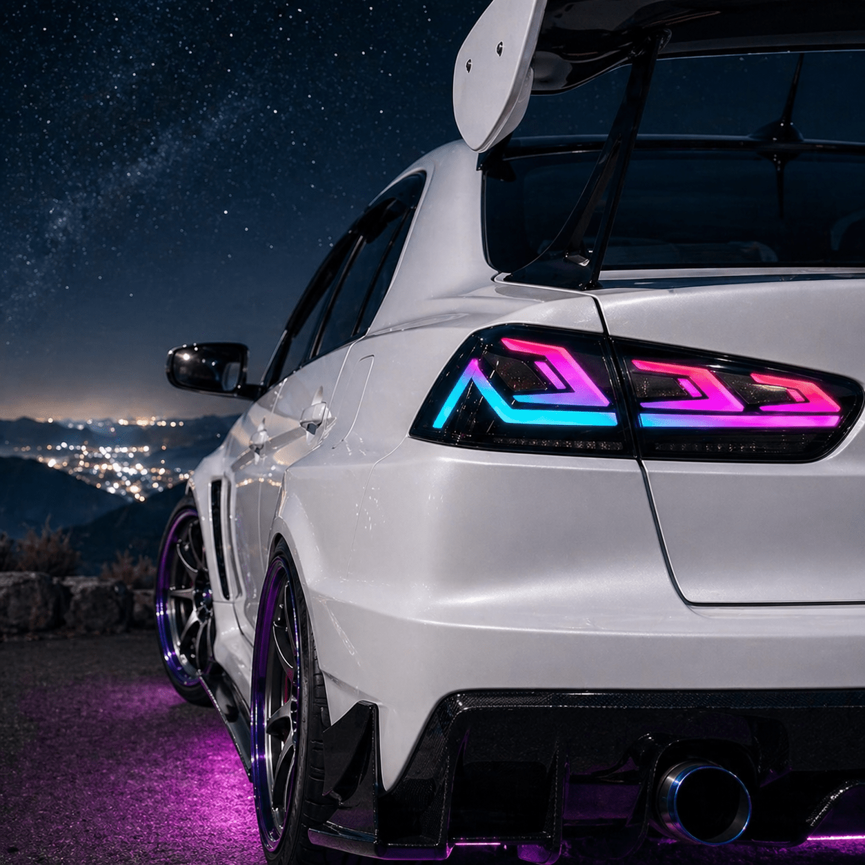 Mitsubishi Lancer Evo 08-18 RGB Tail Lights