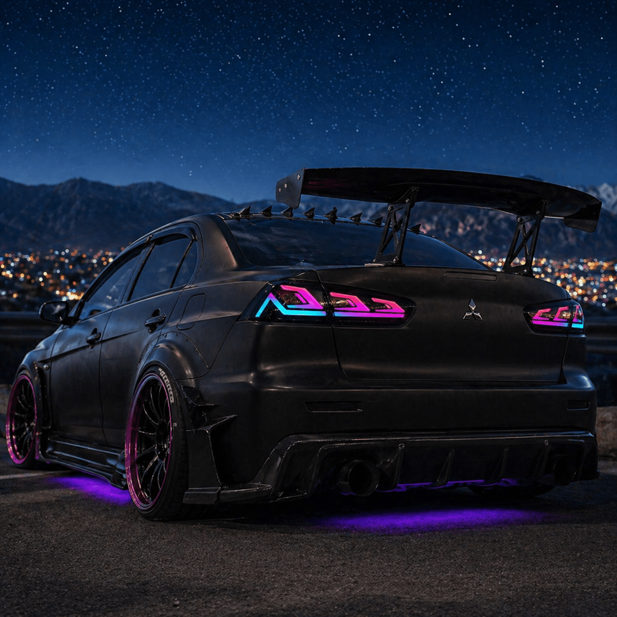 Mitsubishi Lancer Evo 08-18 RGB Tail Lights