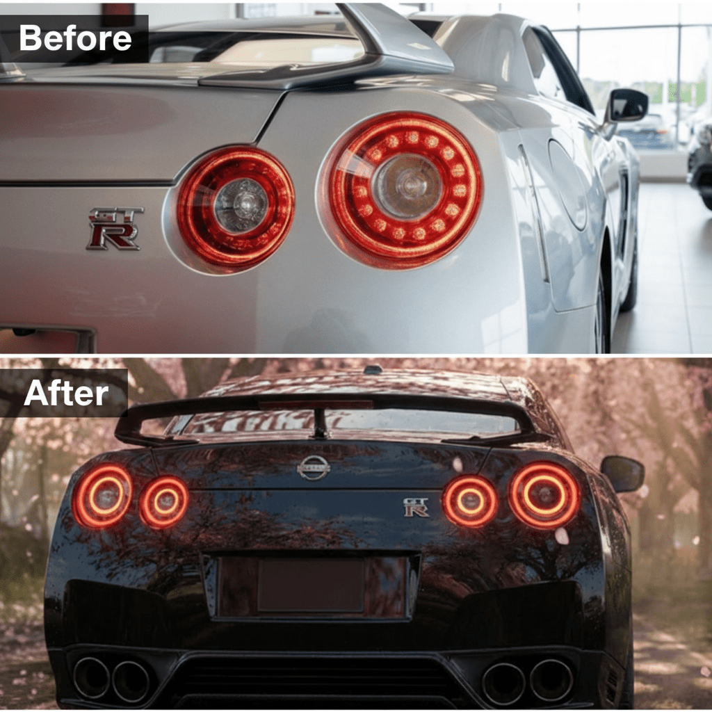 Nissan Gtr R35 Tail Lights 2009 Up