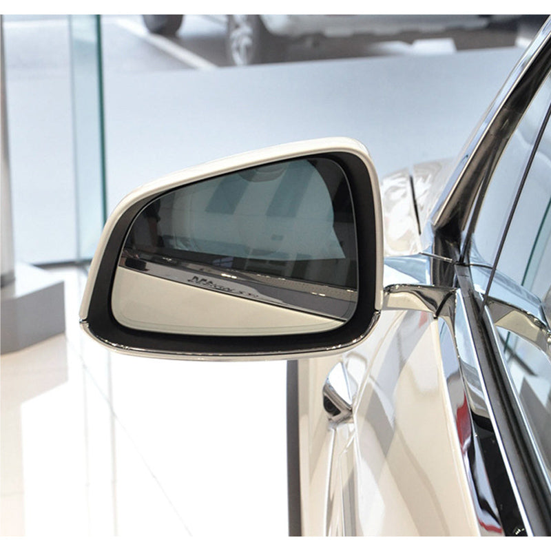 Wide Angle Side Mirror Glass for Model Y - installed view